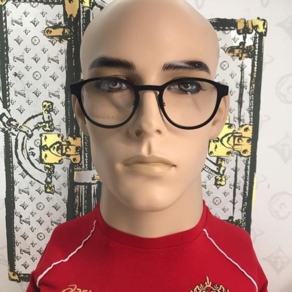 Gucci GG0161O 002 – Gloss Black with Green & Red Web Stripes | 48-23-145 | New A - Picture 6 of 11